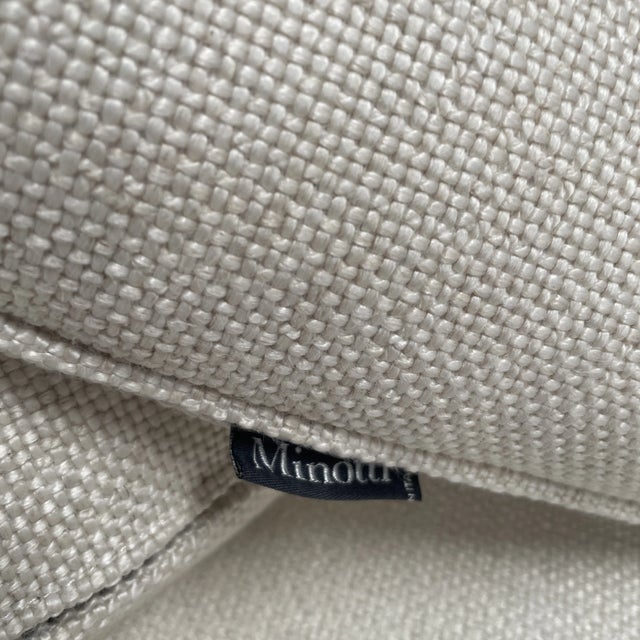 Ivory Minotti Jacques Sofa For Sale - Image 8 of 8