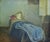 Giovanni Gromo, Bedroom, Oil on Canvas, 1980s For Sale