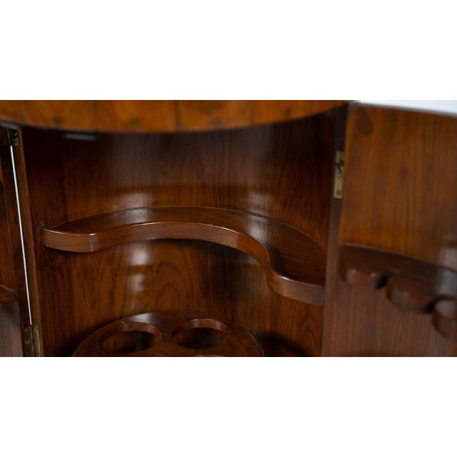 Wood Mid-Century Bar Cabinet in Wood, Italy, 1960s For Sale - Image 7 of 15