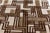 Early 21st Century Hand-Knotted Contemporary Maze Rug in Silk and Wool by Doris Leslie Blau For Sale - Image 5 of 7