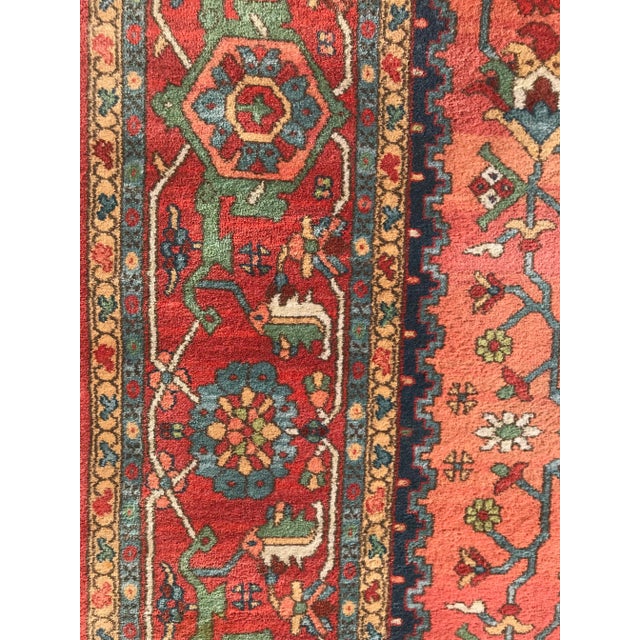 Karestan Serapi Design Karestan American Machine Made Rug- 8′8″ × 12′ For Sale - Image 10 of 13