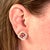 Natural Tourmaline Diamond Earrings 14k Gold 4.47 TCW Certified For Sale - Image 4 of 12