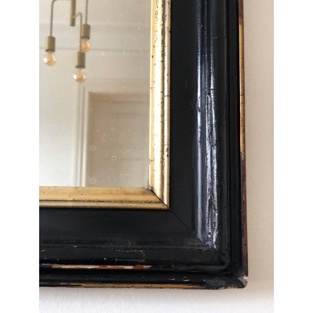 Large Antique French Louis Philippe full-length mirror, dating to the late 19th century.The mercury glass mirror features...