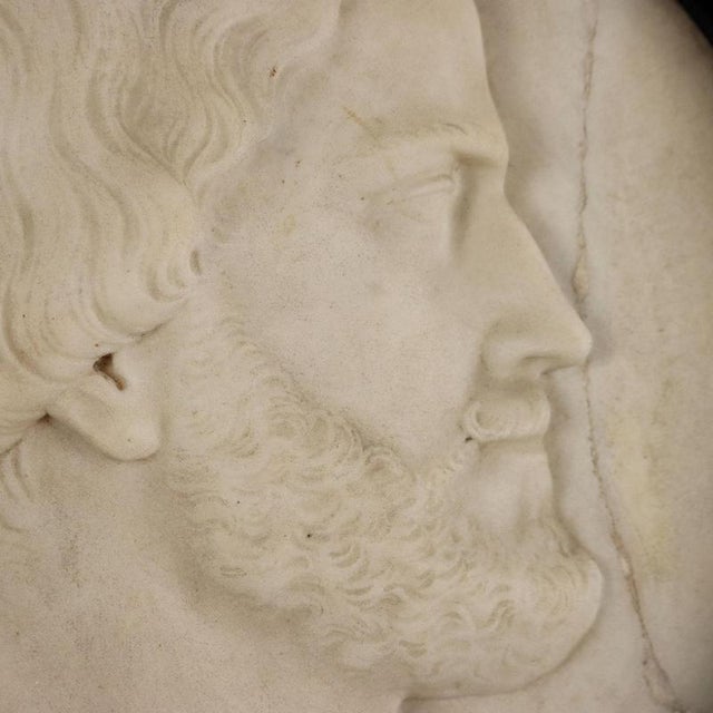 Marble Portrait of Jules Dumoutet For Sale - Image 4 of 11