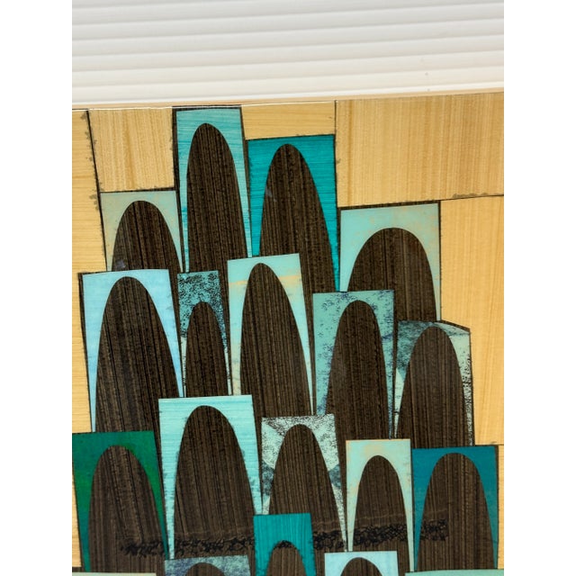 Circa 2005 Rex Ray Mixed Media + Resin Collage For Sale - Image 9 of 12