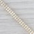 Metal 2ctw Diamond Tennis Omega Chain Bracelet 18k Yellow Gold 6.5" 5mm For Sale - Image 7 of 8