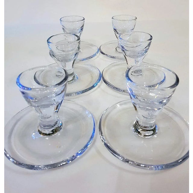 Holmegaard Egg Cups by Per Lütken for Holmegaard, 1950s, Set of 6 For Sale - Image 4 of 5