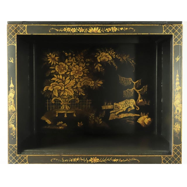 Vintage Louis XVI Style Chinoiserie Display Case For Sale In New York - Image 6 of 11