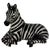 Glazed Ceramic Zebra Sculpture, Bassano, 2000s For Sale - Image 10 of 10