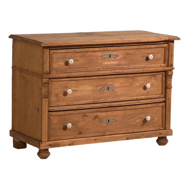 Antique Pine Chest of Drawers For Sale