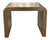 Mid 20th Century Large Snakeskin Occasional Waterfall Table in Tan For Sale - Image 9 of 9