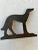 Vintage 1929 Art Deco Cast Iron Bookends, Russian Wolfhound - Corp - a Pair For Sale - Image 4 of 11