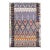 Modern Moroccan Style Gray Handmade Wool Rug With Multicolor Tribal Design For Sale