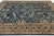 Hand-Knotted Bidjar Vintage Style Wool Rug Midnight Blue Floral Arabesque For Sale - Image 10 of 12