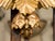 Gold English Carved Giltwood Convex Mirror with Mythical Creatures, circa 1840 For Sale - Image 8 of 11