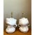 Vintage Sculptural Ceramic Table Lamps - a Pair For Sale - Image 9 of 14