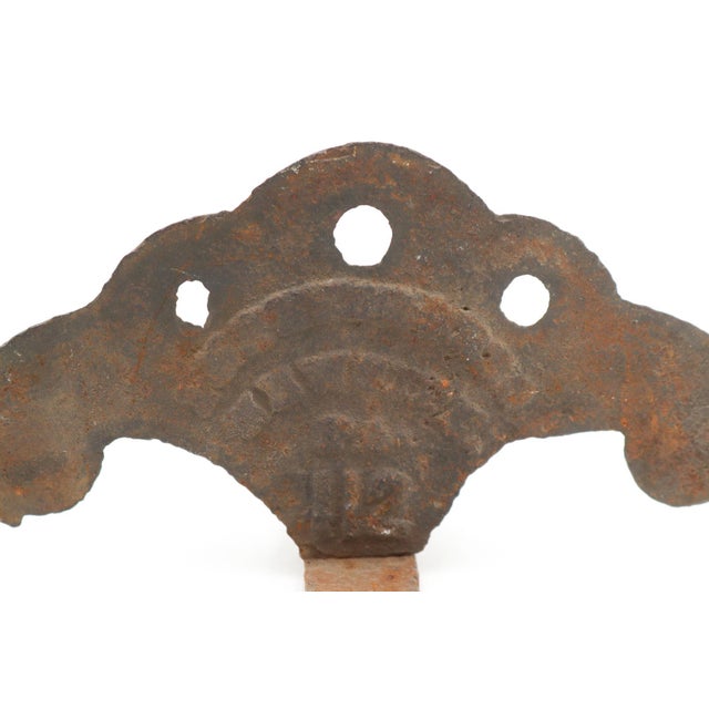 Late 19th Century Antique Victorian Cast Iron Snow Bird Guard For Sale - Image 5 of 6