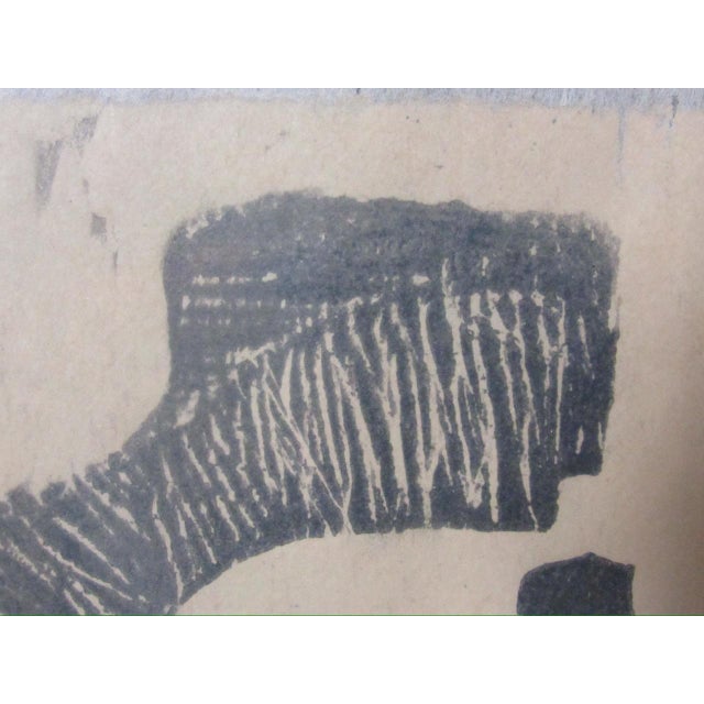 Signed Margo Hoff Woodblock Print For Sale - Image 13 of 16