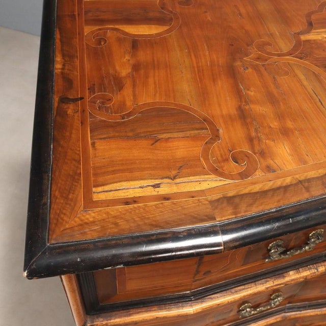 Antique 18th Century Baroque Chest of Drawers, Italy For Sale - Image 5 of 11