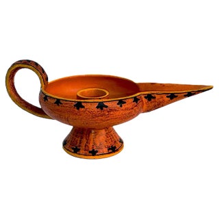 Vintage Ceramic Candle Holder from MAB Treviso, 1950s For Sale