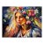 Kateryna Staretska Female Portrait — Original Oil Painting on Canvas Spiritual Figurative Art For Sale
