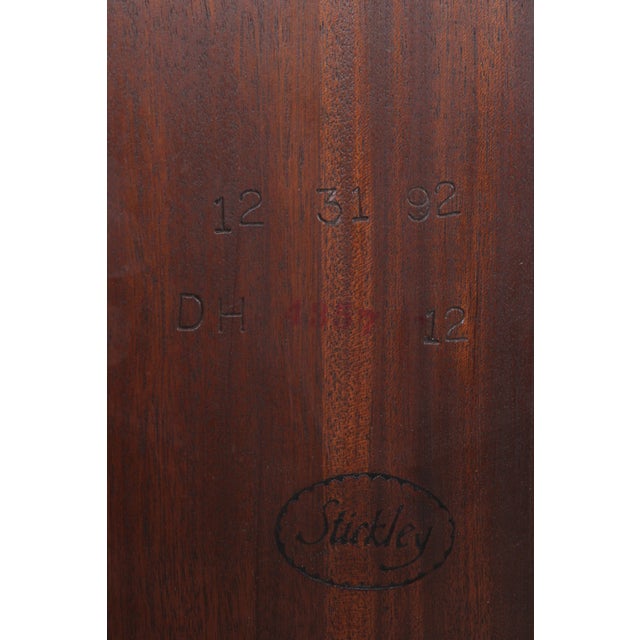 Stickley Banded Top Mahogany Dining Room Table For Sale - Image 17 of 17