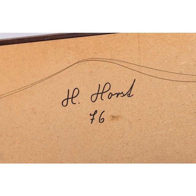 Danish Brutalist Wall Decoration in Metal & Wood & Jute by Henrik Horst, 1976 For Sale - Image 12 of 13