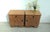 1940s/50s bedside table or side table, made of solid oak with natural oak veneer, some parts brushed. The cabinets are...