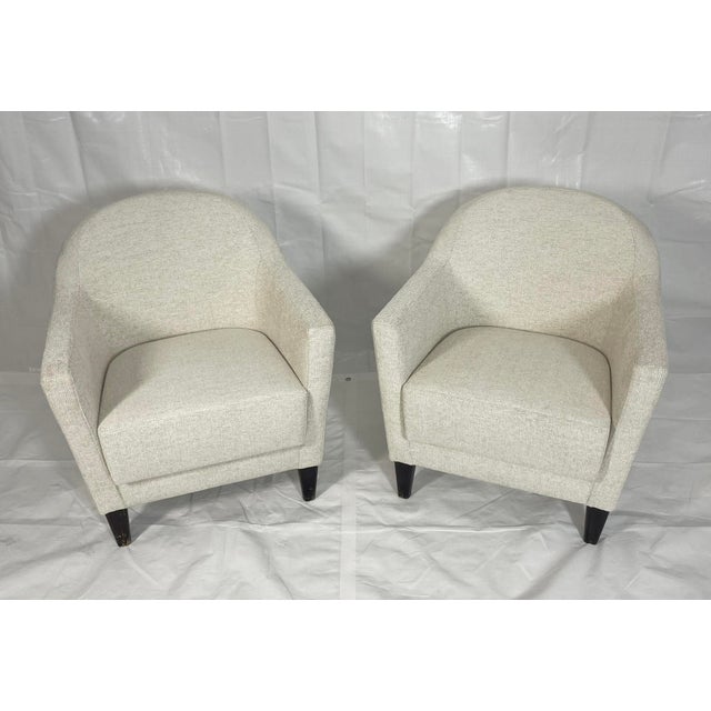Pair of Sculptural 1960s Lounge Chairs, Made in the Usa For Sale - Image 9 of 18