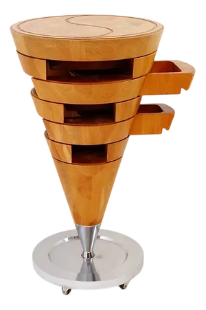 Conical Kitchen Unit with Drawers