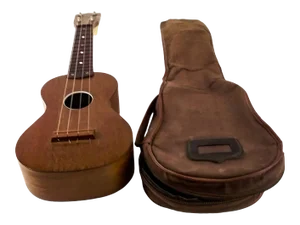 Vintage Hand Crafted Mahogany Ukulele by Roy Smeck