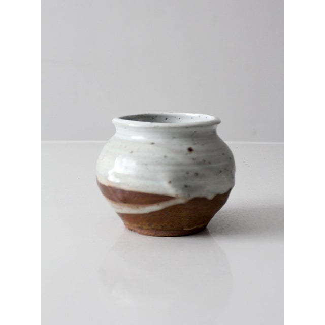 Vintage Studio Pottery Vase For Sale - Image 6 of 9
