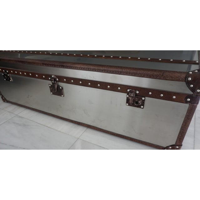 Restoration Hardware Mayfair Steamer Trunk Extra Large ...