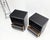 Mid 20th Century Pair Gibbings for Widdicomb Ebonized Black Lacquer Night Stands End Tables Mint For Sale - Image 5 of 15