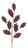 Plaid Holly Leaf Spray (Set of 4) For Sale