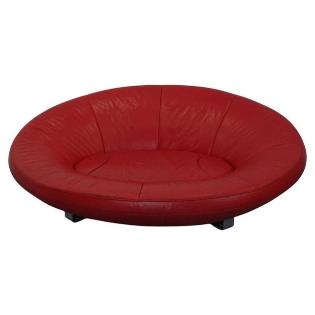 Metal DS-152 Lounge Sofa in Classic Red Leather from de Sede For Sale - Image 7 of 7