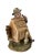 Art Deco Vintage Lefton Japan Hand Painted Old Man With Dogs Doghouse Porcelain Figurine For Sale - Image 3 of 5