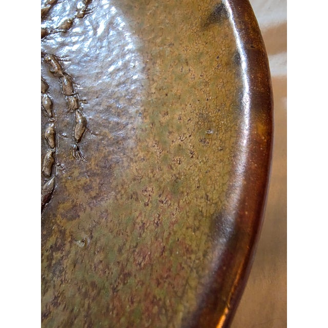 Art Pottery Ceramic Dish With a Tick on It For Sale - Image 14 of 18