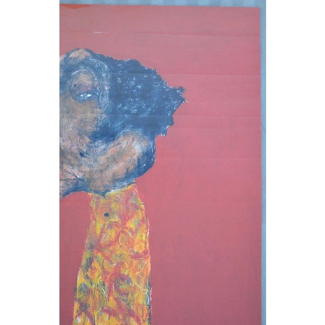 Sabhan Adam Galerie Commines, Paris – September 7–28, 2002 A striking original exhibition poster produced for Sabhan...