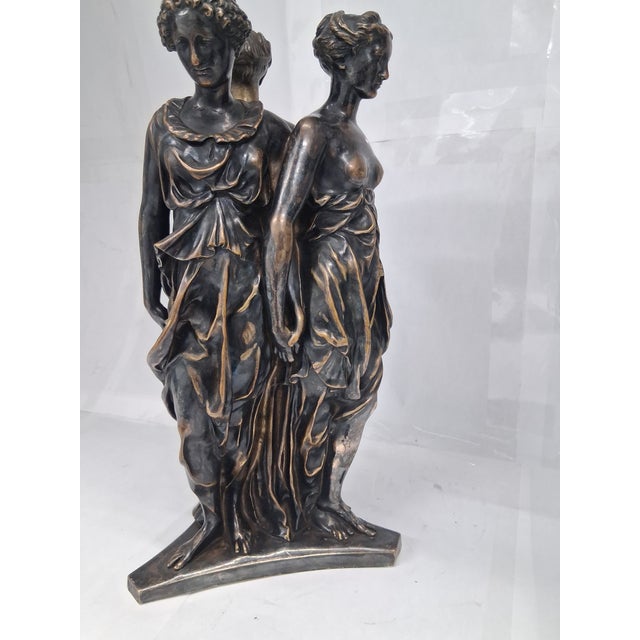 Late 19th Century Antique French Bronze Sculptures For Sale - Image 5 of 14
