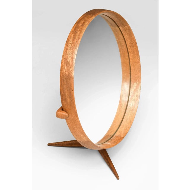 Table Mirror by Uno & Östen Kristiansson for Luxus, Vittsjö, Sweden For Sale - Image 6 of 9