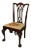 Antique Chippendale Style Centennial Period Mahogany Ball & Claw Chair For Sale