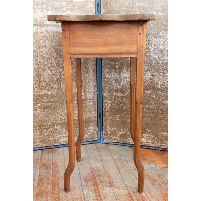 19th Century 19th Century Unusual American Shaker Style Accent Table or Stand For Sale - Image 5 of 16