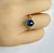 Platinum 5-Stone Ceylon Cabochon Sapphire Diamond Ring Weighing 3.22 Carat, Size 7.25 For Sale - Image 4 of 8