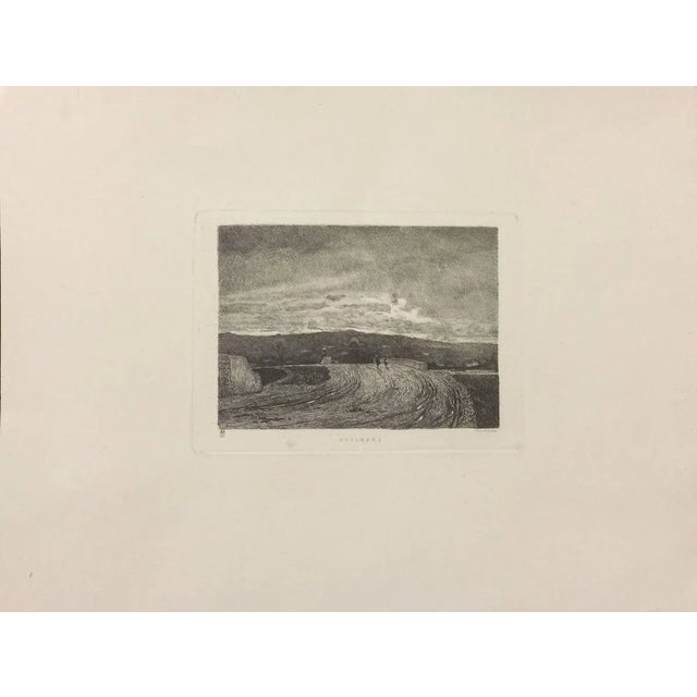 Signed the plate with the artist's monogram “TS”lower left. Inscription “C. Lovera imp” lower right. Very rare print from...