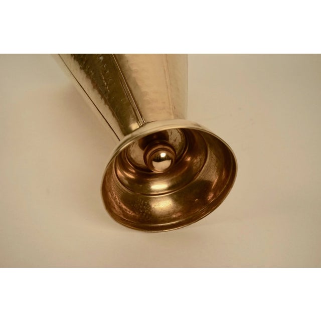 Mid-Century Brass Umbrella Stand For Sale - Image 6 of 10