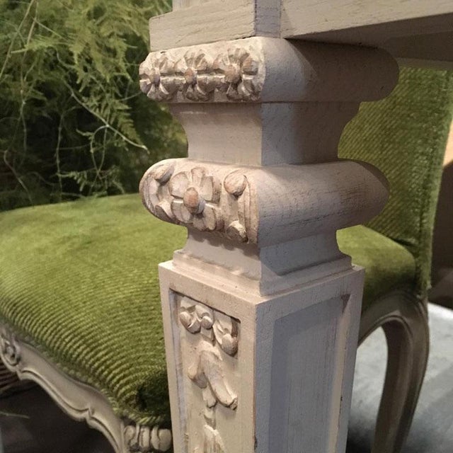 Ivory French Ecru Wood Dining Table by anonimo For Sale - Image 8 of 11