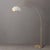 1960 design, reborn in weathered brass and white gold - light that floats above your favorite room. The Luna Bella Arc...