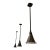 Custom Hand-Forged Wrought Iron Pendant Lights by Christopher Thomson - Set of 3 For Sale