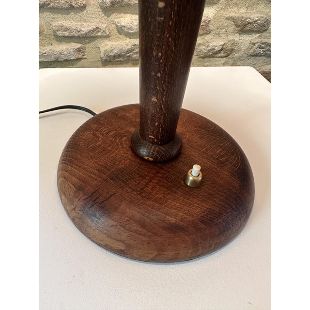 1940s Art Deco Shell Lamp, 1940s For Sale - Image 5 of 17